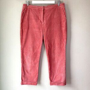 Boden Womens Corduroy Cuffed Ankle Pants 10